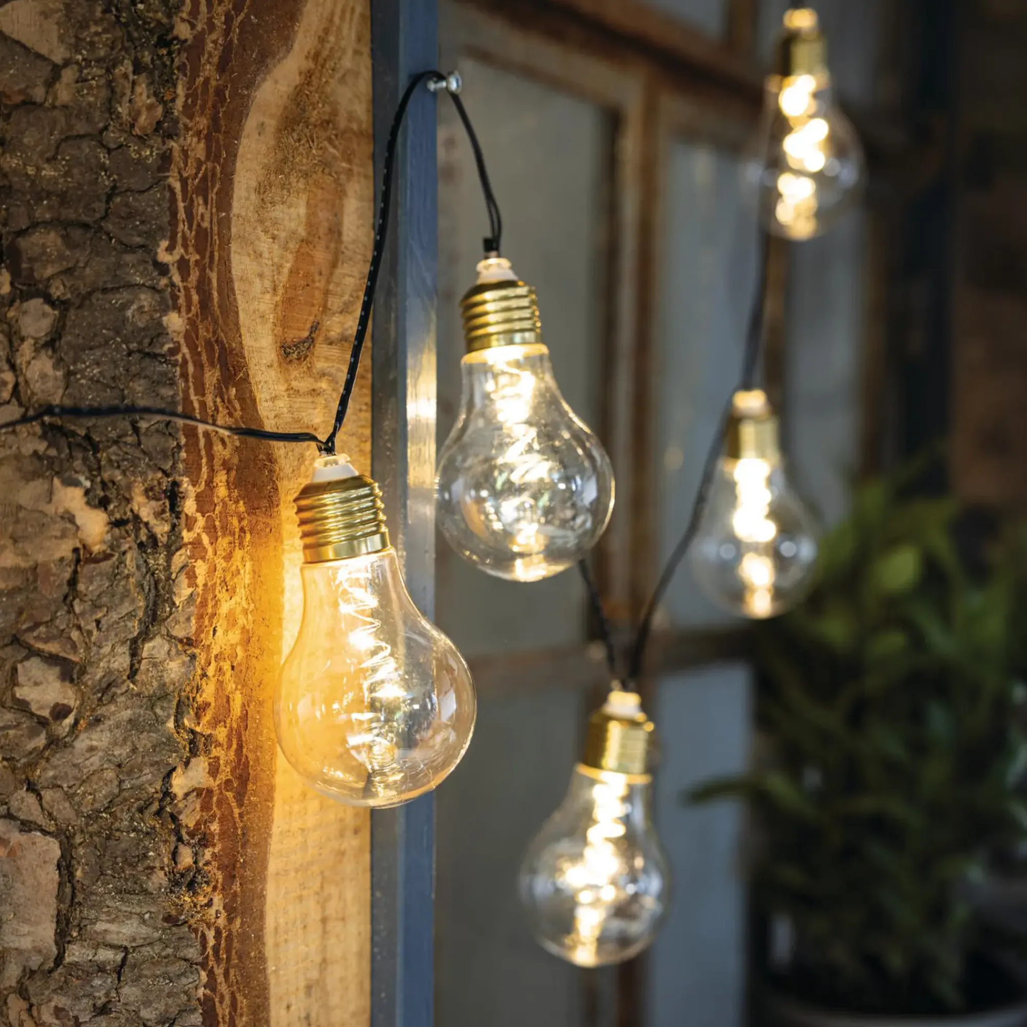 Led-Beleuchtung|Led-Lichterketten|Frank Handels GmbH & Co. KG LED-Lichterkette "Glühbirne"