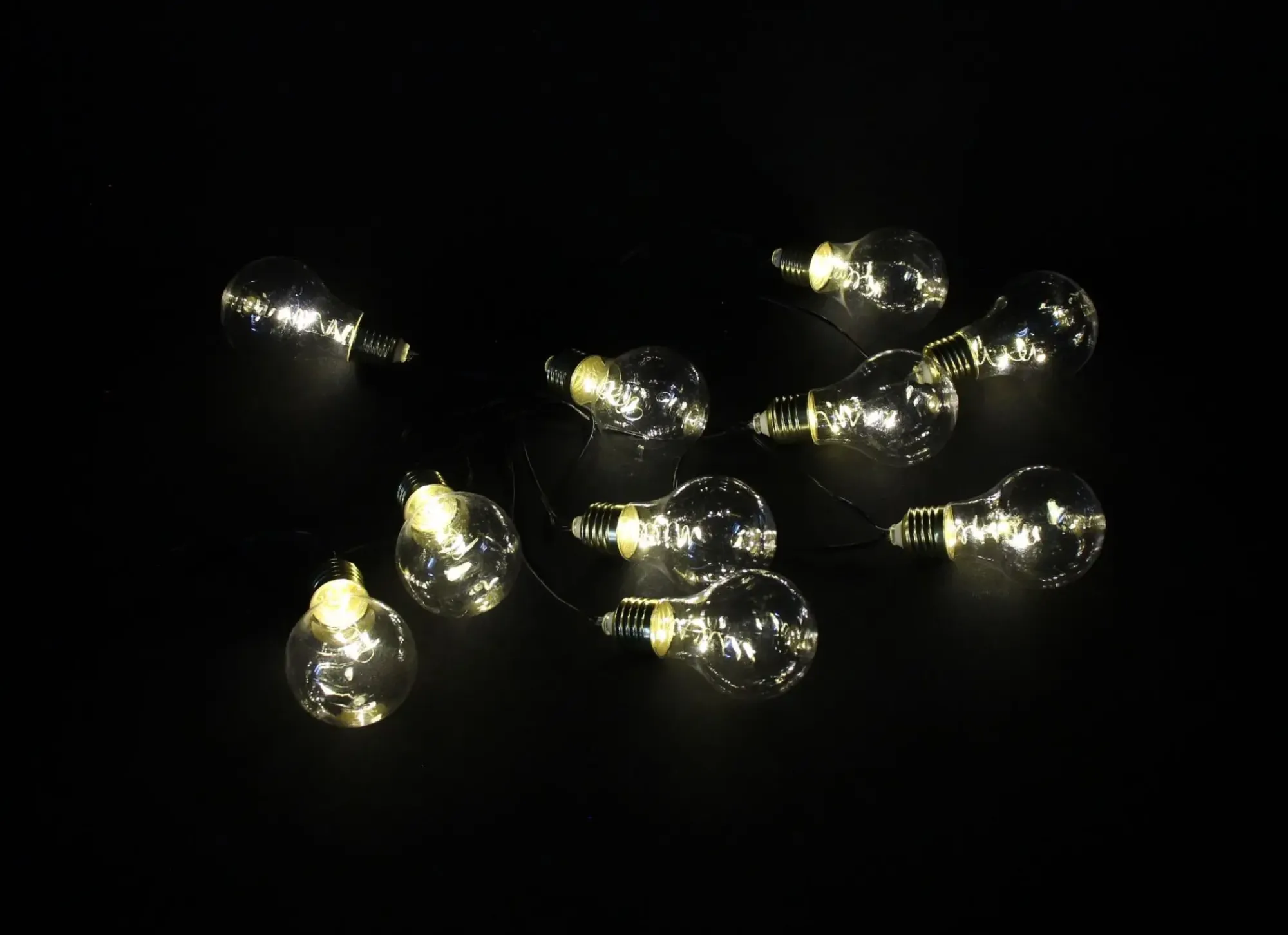 Led-Beleuchtung|Led-Lichterketten|Frank Handels GmbH & Co. KG LED-Lichterkette "Glühbirne"