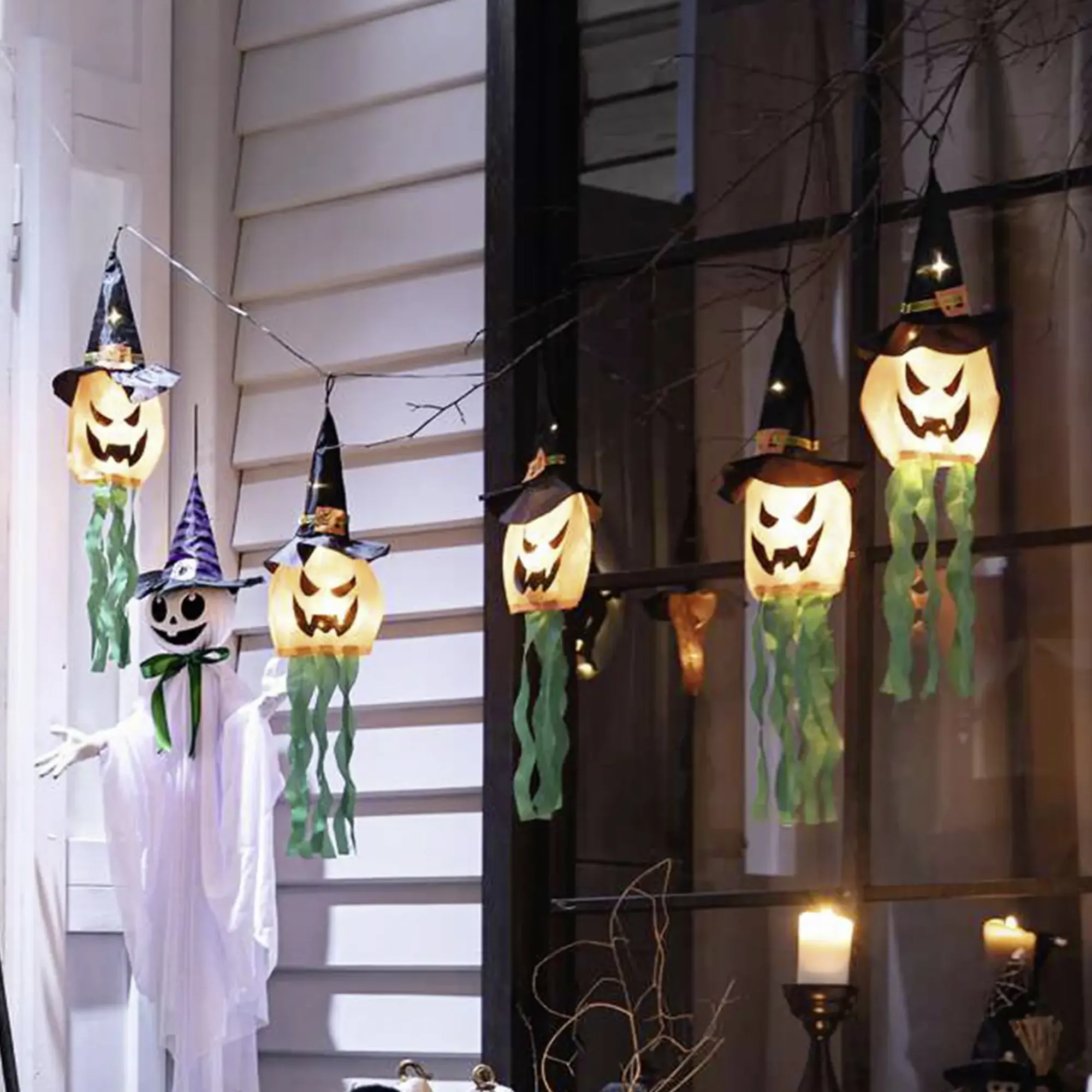 Herbstgarten|Herbstliche Led-Leuchtdeko|Frank Handels GmbH & Co. KG LED-Lichterkette "Halloween"