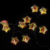 Weihnachtliche Led-Lichterketten|Frank Handels GmbH & Co. KG LED-Lichterkette "Rainbow-Stars"
