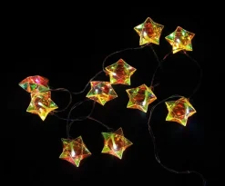 Weihnachtliche Led-Lichterketten|Frank Handels GmbH & Co. KG LED-Lichterkette "Rainbow-Stars"