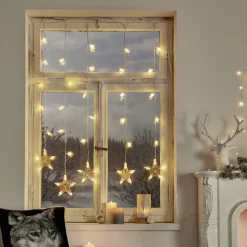 Weihnachtliche Led-Lichterketten|Frank Handels GmbH & Co. KG LED-Lichtervorhang 