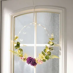 Weihnachtliche Dekoringe|Dekoringe|Frank Handels GmbH & Co. KG LED-Ring "Blumen"