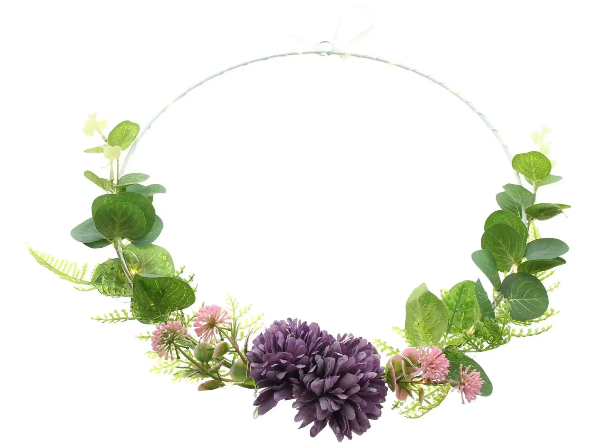 Weihnachtliche Dekoringe|Dekoringe|Frank Handels GmbH & Co. KG LED-Ring "Blumen"
