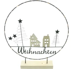 Weihnachtliche Dekoringe|Weihnachtliche Led-Deko|Frank Handels GmbH & Co. KG LED-Ringdeko 