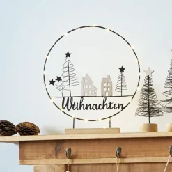 Weihnachtliche Dekoringe|Weihnachtliche Led-Deko|Frank Handels GmbH & Co. KG LED-Ringdeko 