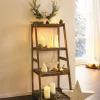 Dekohänger|Weihnachtliche Dekoringe|Frank Handels GmbH & Co. KG LED-Ring "Winterzeit"
