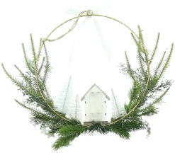 Dekohänger|Weihnachtliche Dekoringe|Frank Handels GmbH & Co. KG LED-Ring 