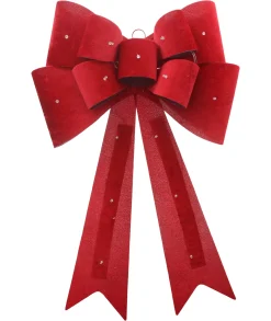 Weihnachtliche Led-Leuchthänger|Weihnachtliche Led-Deko|Frank Handels GmbH & Co. KG LED-Schleife 