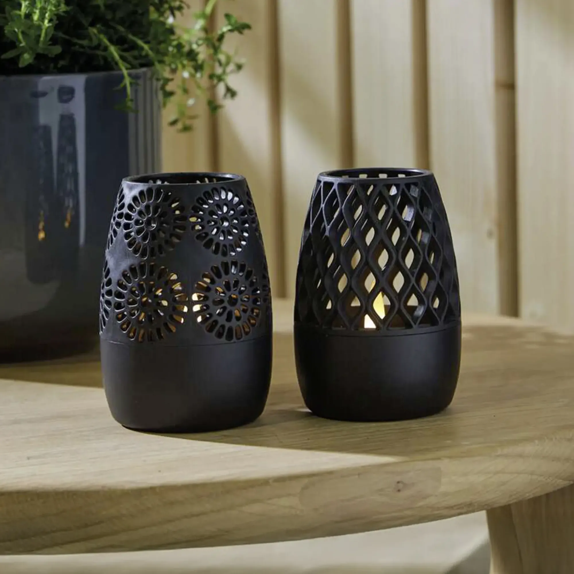 Led-Lampen|Solar-Beleuchtung|Frank Handels GmbH & Co. KG LED-Solarleuchte "Sparkle", 2er Set