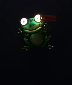 Gartenfiguren|Solar-Beleuchtung|Frank Handels GmbH & Co. KG LED-Solarstecker "Crazy Frog"