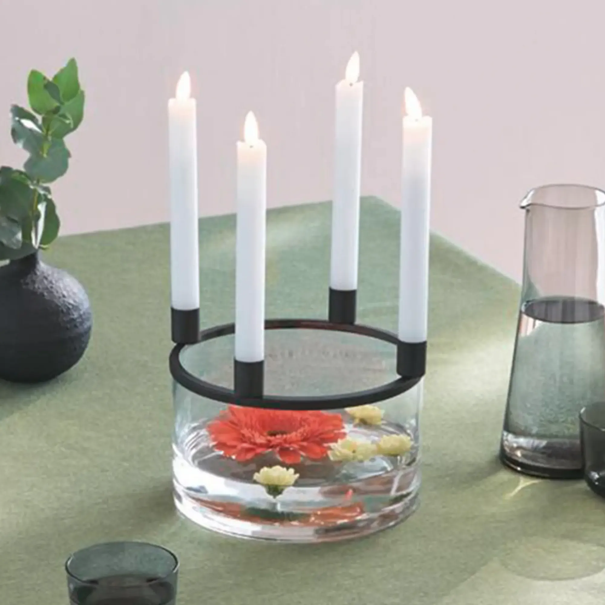 Kerzen & Led-Kerzen|Kerzen & Led-Kerzen|Frank Handels GmbH & Co. KG LED-Stabkerze "Classical", 4er Set
