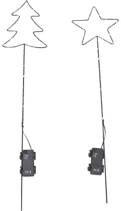 Gartenbeleuchtung|Weihnachtliche Streuer & Stecker|Frank Handels GmbH & Co. KG LED-Stecker