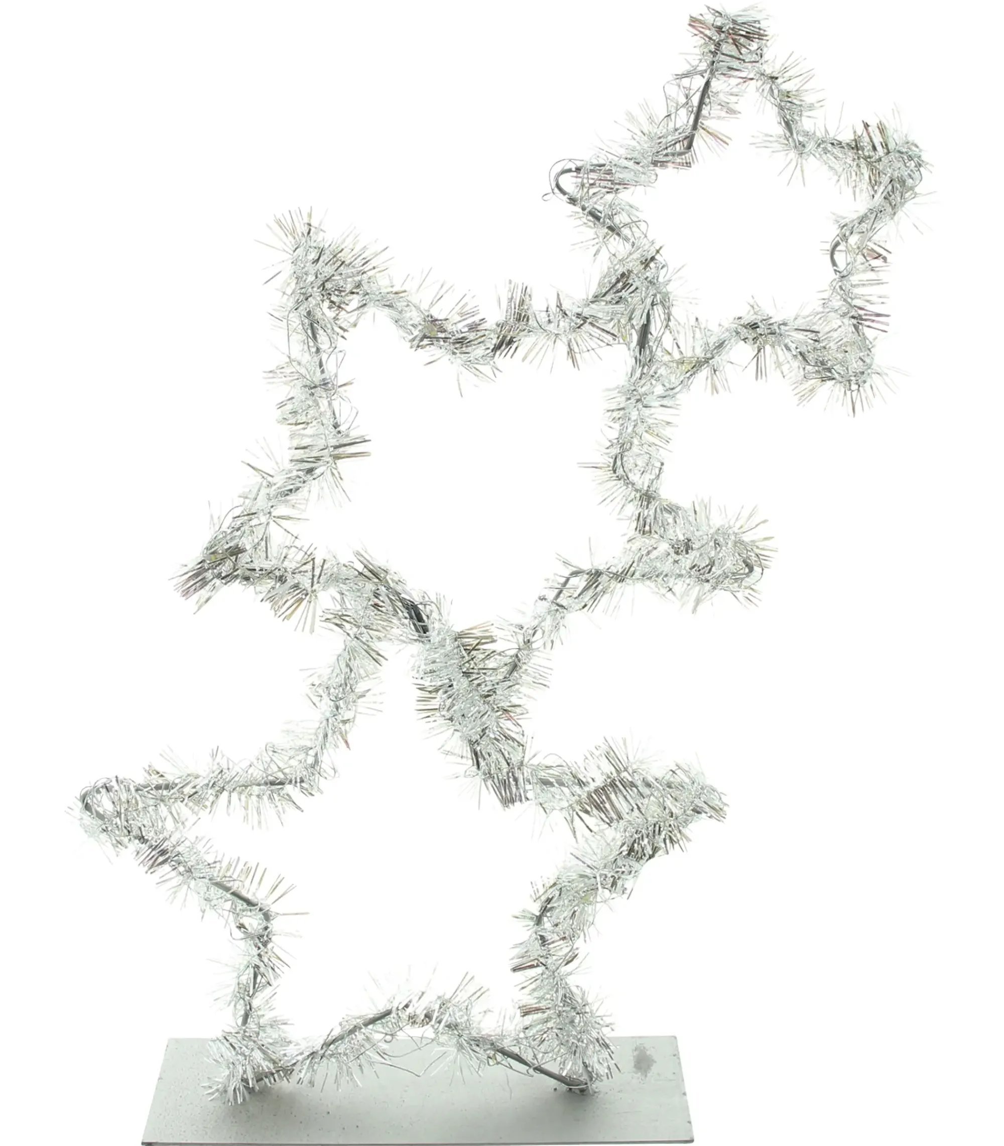 Weihnachtliche Led-Deko|Sterne|Frank Handels GmbH & Co. KG LED-Sterne "Silberglimmer"