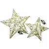 Weihnachtliche Led-Deko|Gartenbeleuchtung|Frank Handels GmbH & Co. KG LED-Stern "Golden", 2er Set