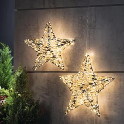 Weihnachtliche Led-Deko|Gartenbeleuchtung|Frank Handels GmbH & Co. KG LED-Stern 