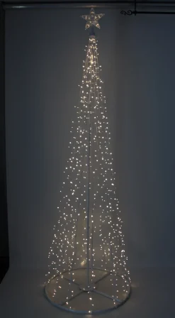 Weihnachtliche Gartendeko|Gartenbeleuchtung|Frank Handels GmbH & Co. KG LED-Tanne "Kegel", riesengroß