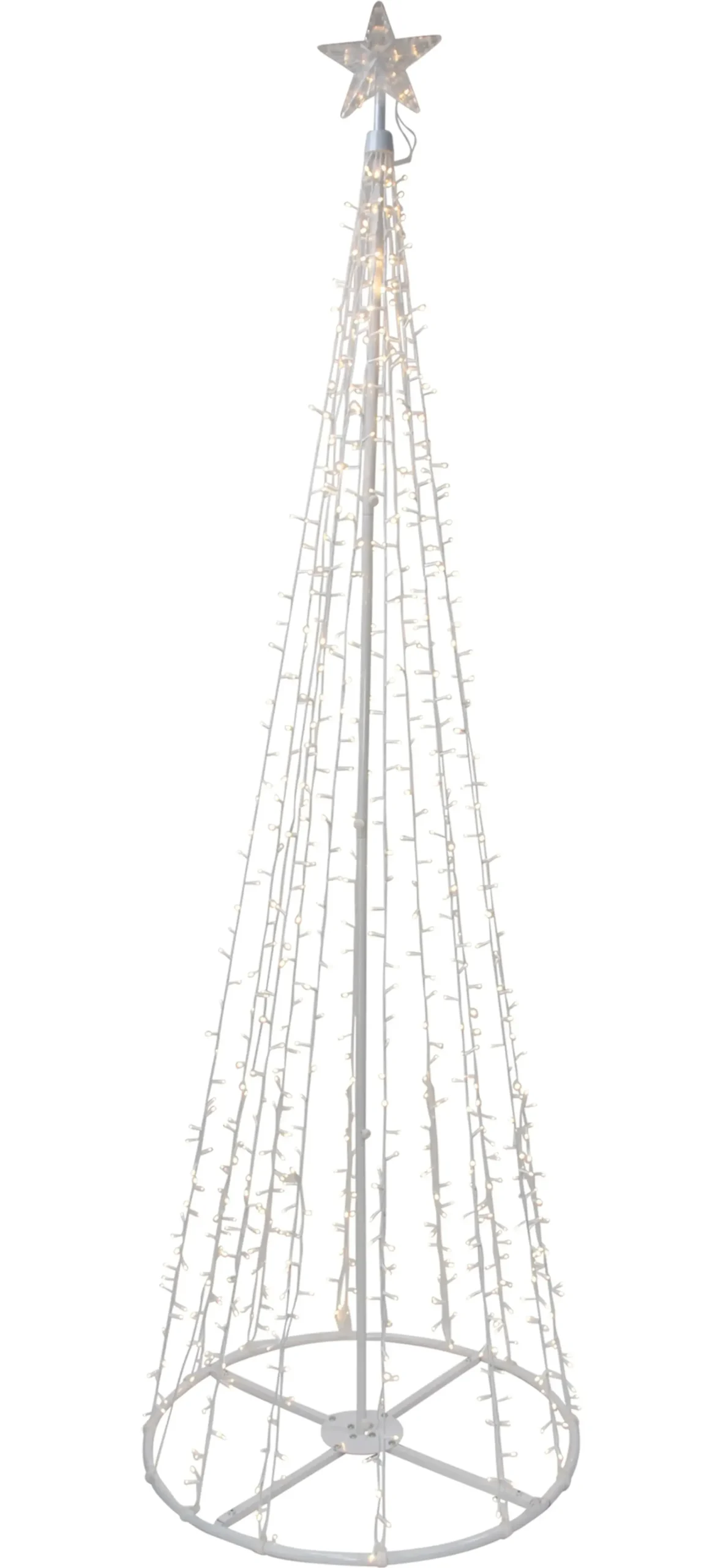 Weihnachtliche Gartendeko|Gartenbeleuchtung|Frank Handels GmbH & Co. KG LED-Tanne "Kegel", riesengroß