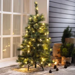 Kunsttannenbäume|Gartenbeleuchtung|Frank Handels GmbH & Co. KG LED-Tannenbaum "Lichterglanz"