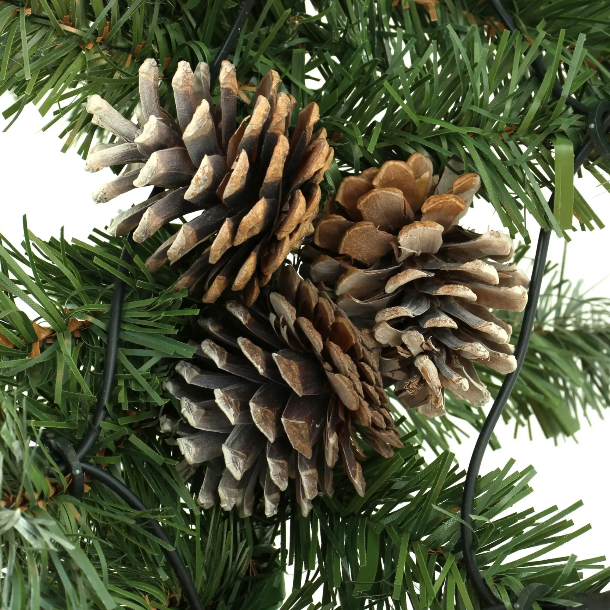 Weihnachtliche Led-Deko|Frank Handels GmbH & Co. KG LED-Tannengirlande "Winterwald"
