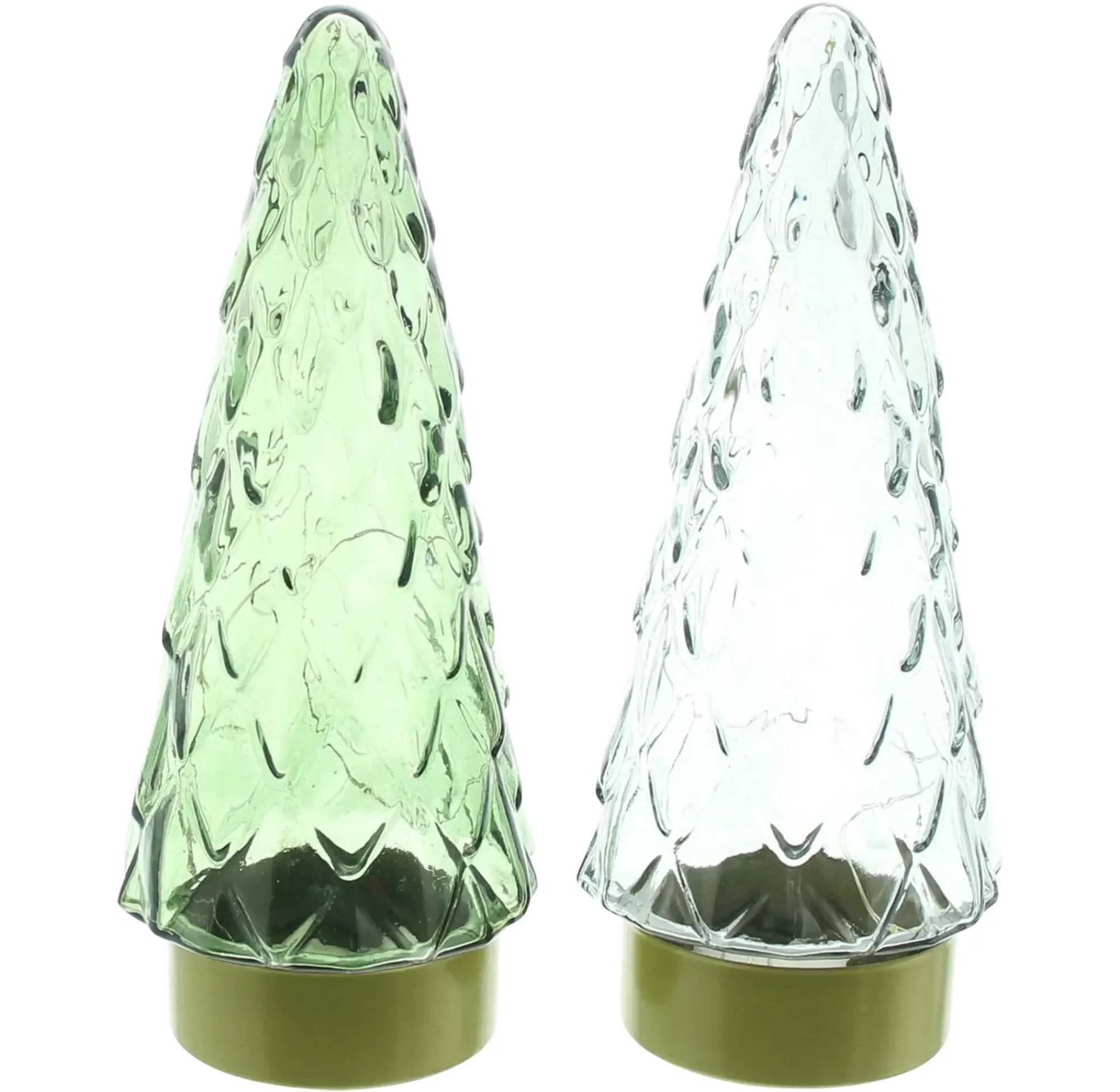 Tannenbäume|Weihnachtliche Led-Deko|Frank Handels GmbH & Co. KG LED-Tanne "Shine", 2er Set