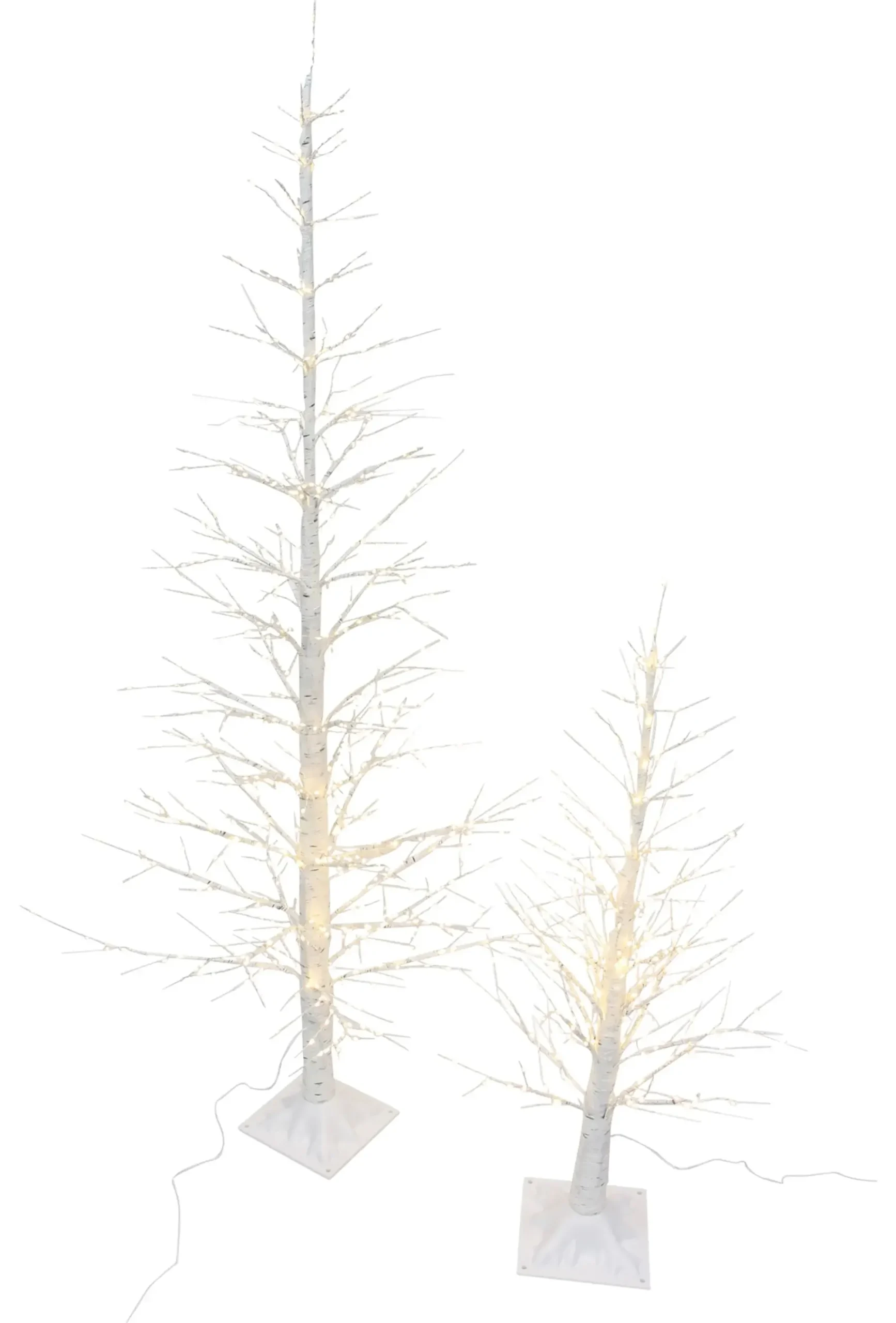Tannenbäume|Gartenbeleuchtung|Frank Handels GmbH & Co. KG LED-Tanne "White Christmas", 2er Set