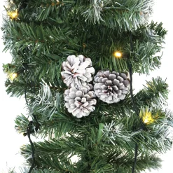 Weihnachtliche Led-Deko|Gartenbeleuchtung|Frank Handels GmbH & Co. KG Leuchtgirlande "Naturwinter"