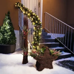 Weihnachtliche Led-Deko|Gartenbeleuchtung|Frank Handels GmbH & Co. KG Leuchtgirlande 