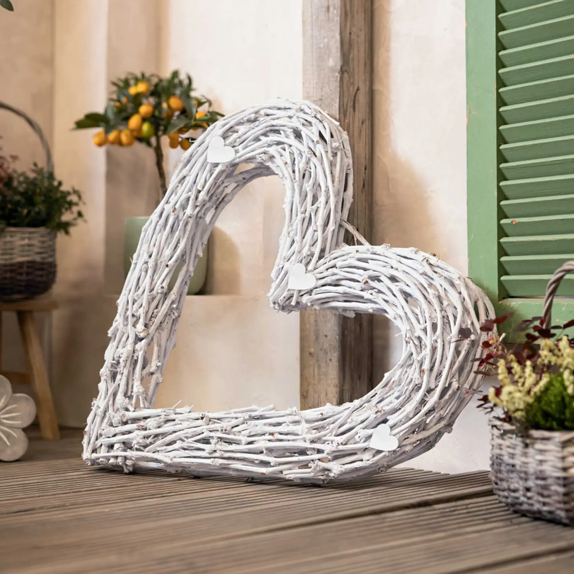 Kränze|Kränze|Frank Handels GmbH & Co. KG Maxiherz "Romance"