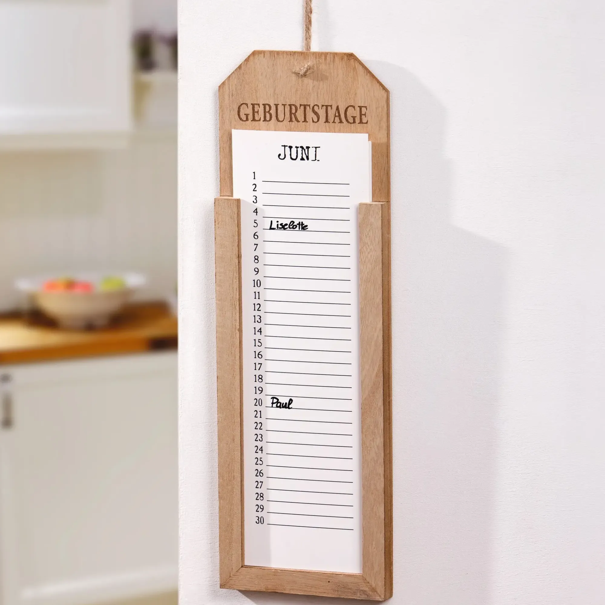 Kalender & Organizer|Küche|Frank Handels GmbH & Co. KG Memoboard "Geburtstage"