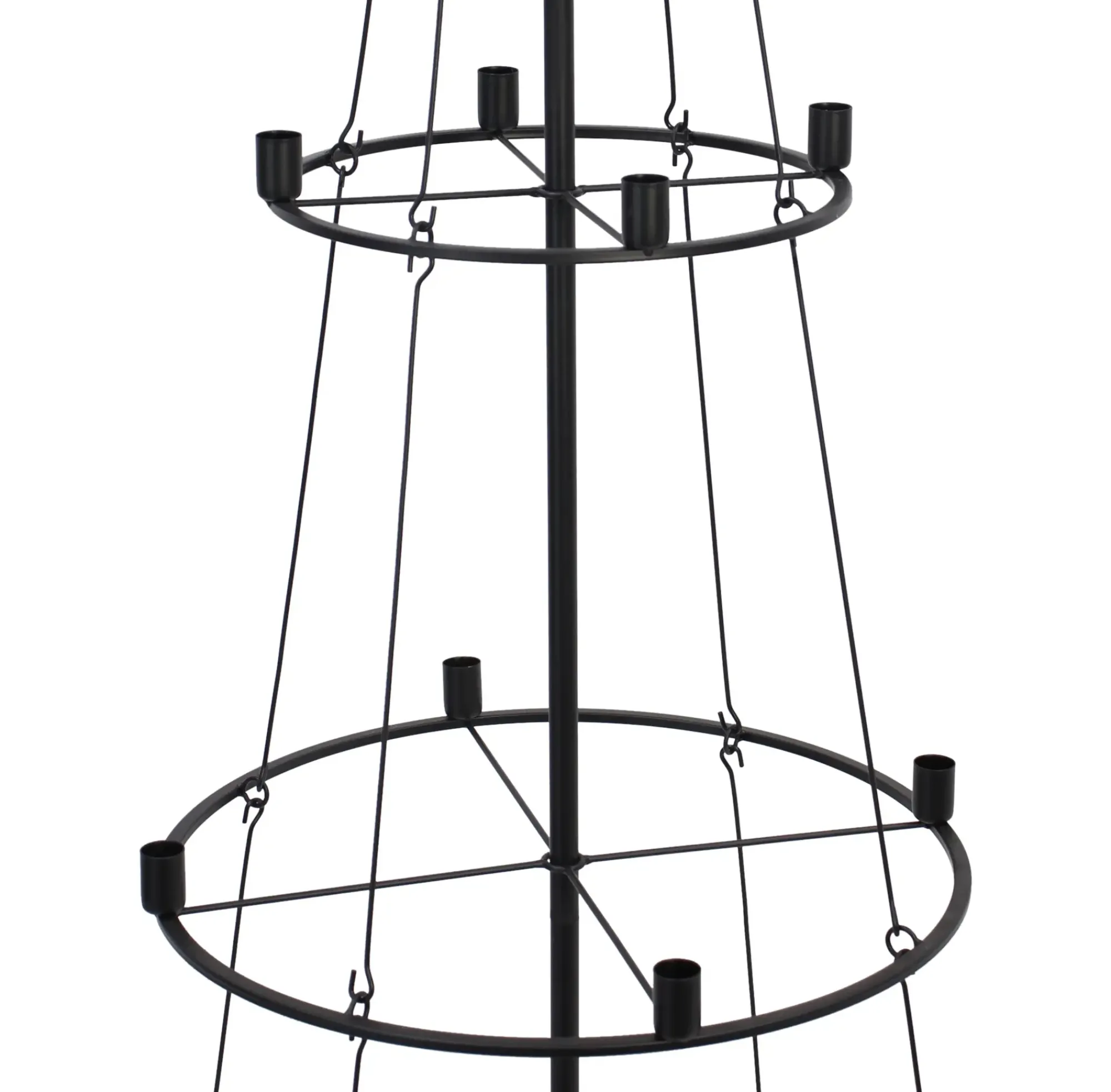 Tannenbäume|Weihnachtslichter|Frank Handels GmbH & Co. KG Metallbaum "Pyramide", groß