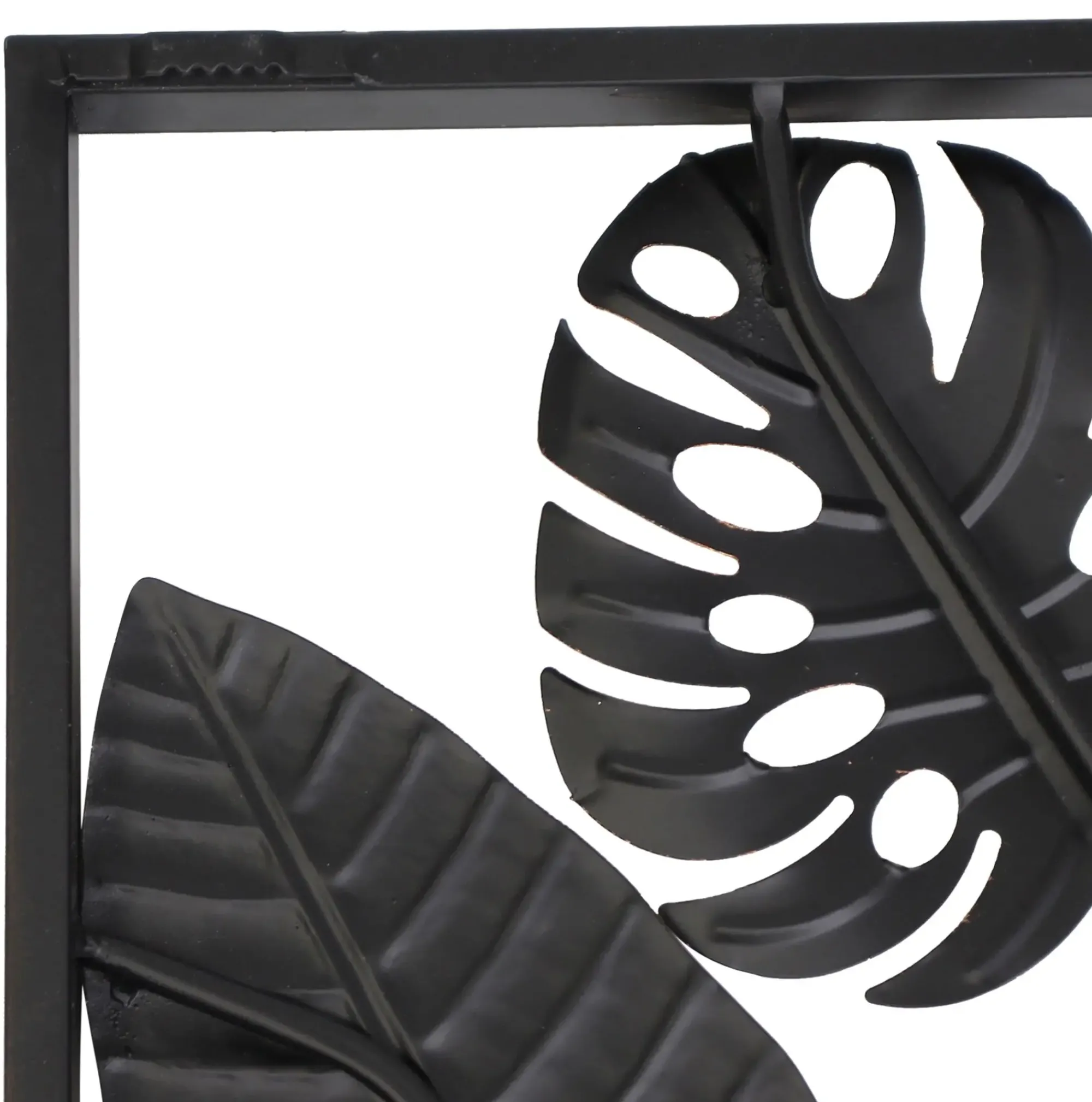 Wanddeko|Flur|Frank Handels GmbH & Co. KG Metallbild "Blätter"