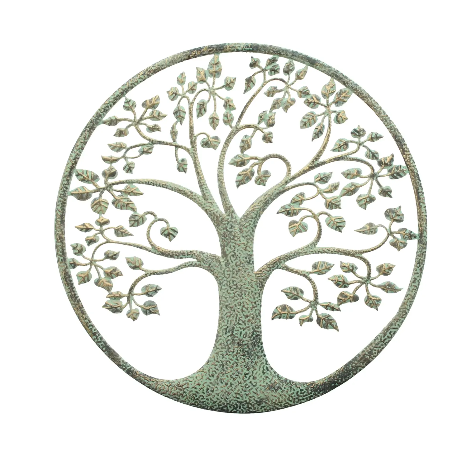Wanddeko|Gartendeko|Frank Handels GmbH & Co. KG Metallbild "Lebensbaum"