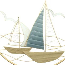 Wanddeko|Frank Handels GmbH & Co. KG Metallbild "Regatta"