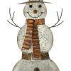 Weihnachtliche Dekofiguren|Weihnachtliche Gartendeko|Frank Handels GmbH & Co. KG Metallfigur "Schneemann"
