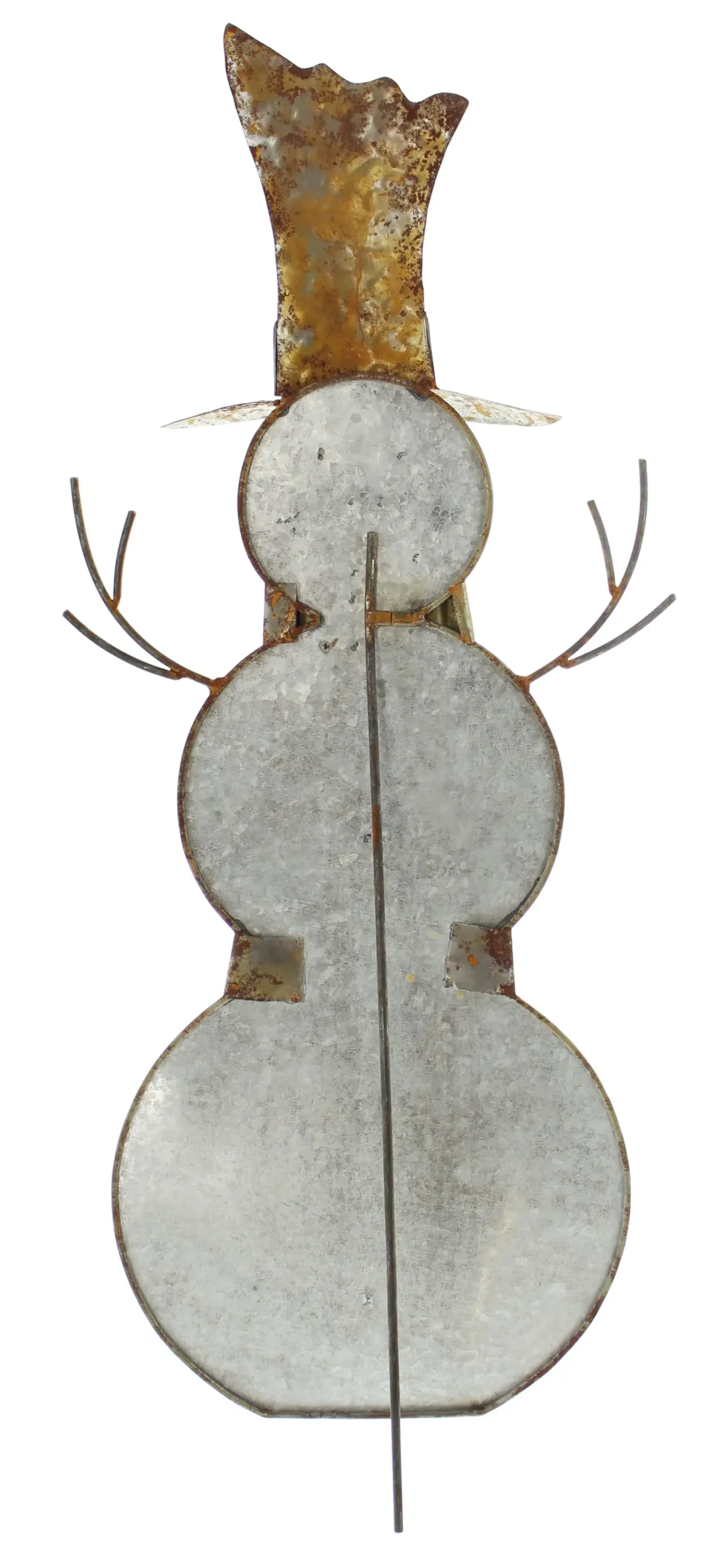 Weihnachtliche Dekofiguren|Weihnachtliche Gartendeko|Frank Handels GmbH & Co. KG Metallfigur "Schneemann"