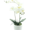 Kunstpflanzen|Frank Handels GmbH & Co. KG Orchidee "White Butterfly" im Topf