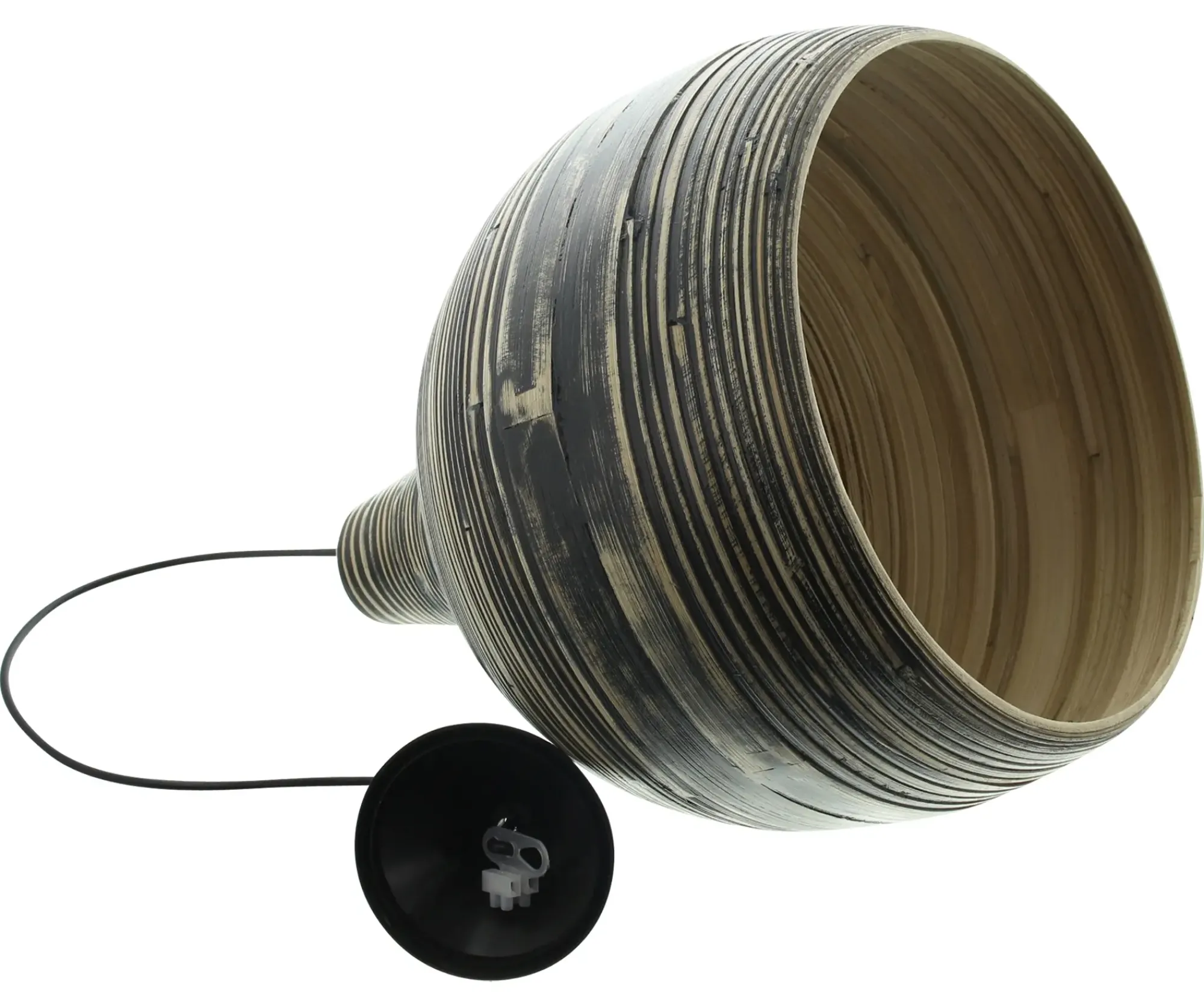 Wohnzimmer|Lampen & Lampenschirme|Frank Handels GmbH & Co. KG Pendelleuchte "Black Bamboo"