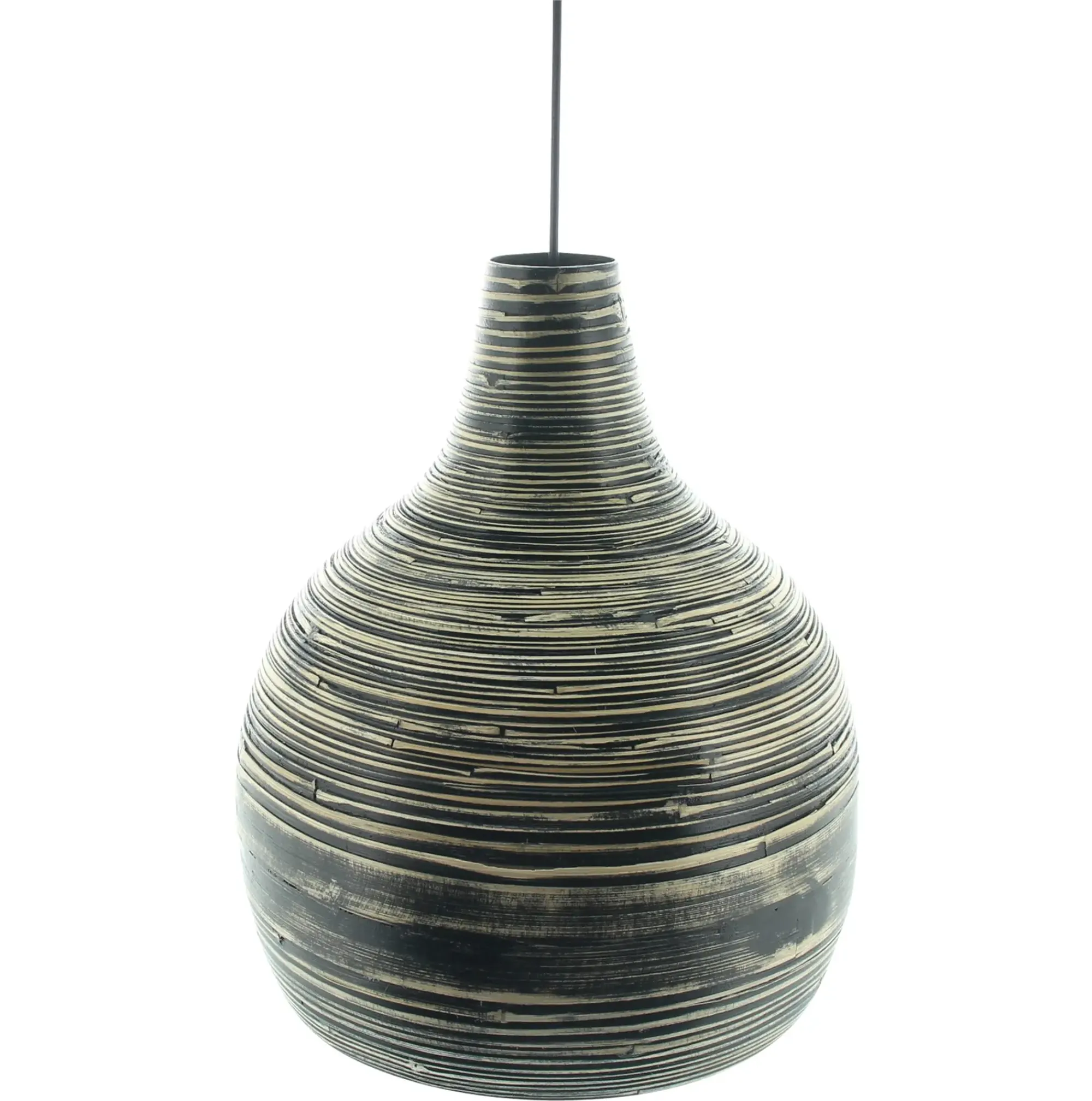 Wohnzimmer|Lampen & Lampenschirme|Frank Handels GmbH & Co. KG Pendelleuchte "Black Bamboo"