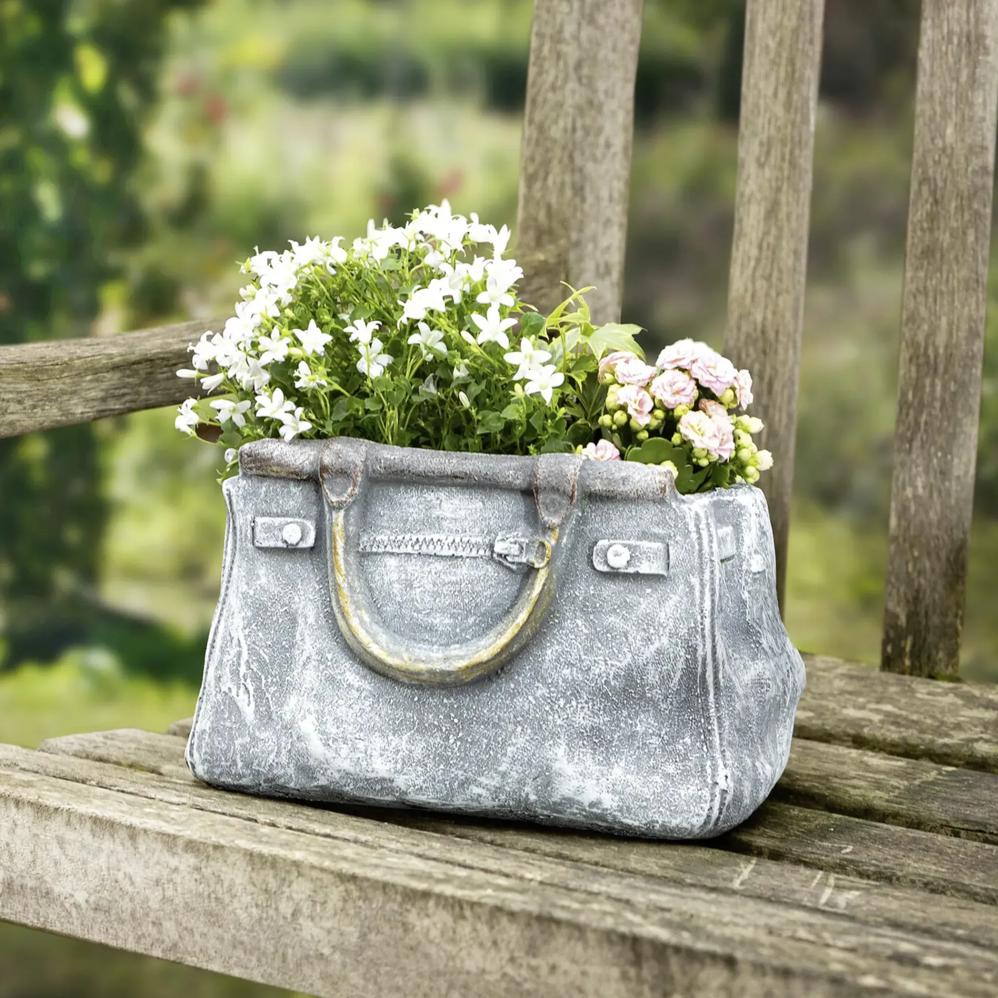 Pflanztöpfe|Grabschmuck|Frank Handels GmbH & Co. KG Pflanzer "Handtasche"