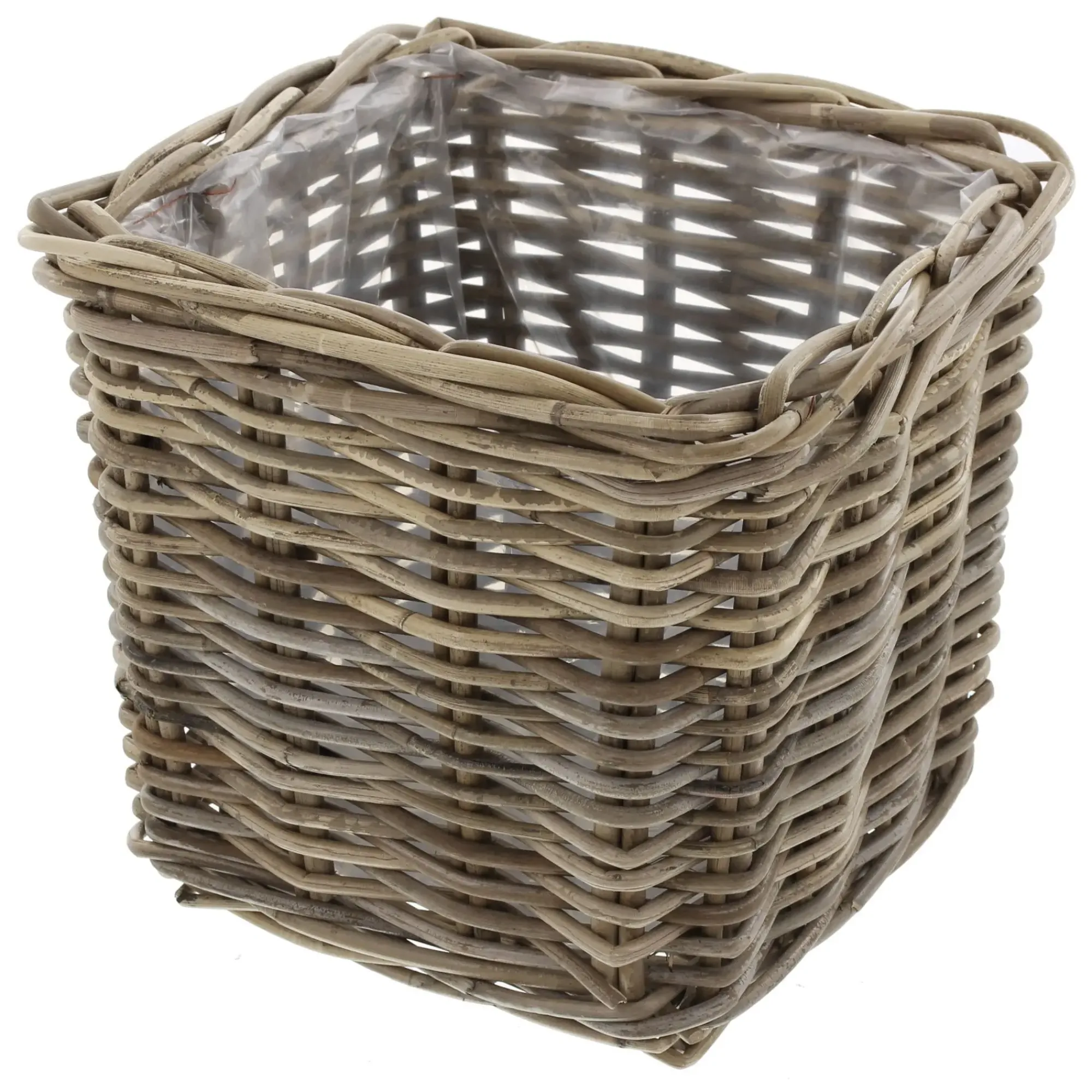 Herbstgarten|Pflanzkörbe|Frank Handels GmbH & Co. KG Pflanzer "Rattan", groß