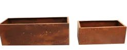 Pflanztöpfe|Frank Handels GmbH & Co. KG Pflanzer "Rost", 2er Set