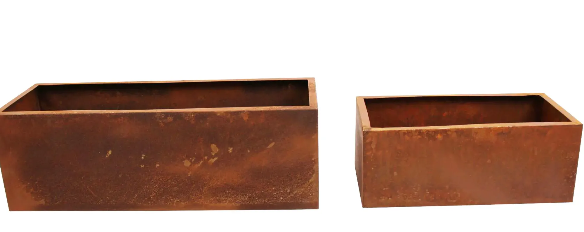 Pflanztöpfe|Frank Handels GmbH & Co. KG Pflanzer "Rost", 2er Set