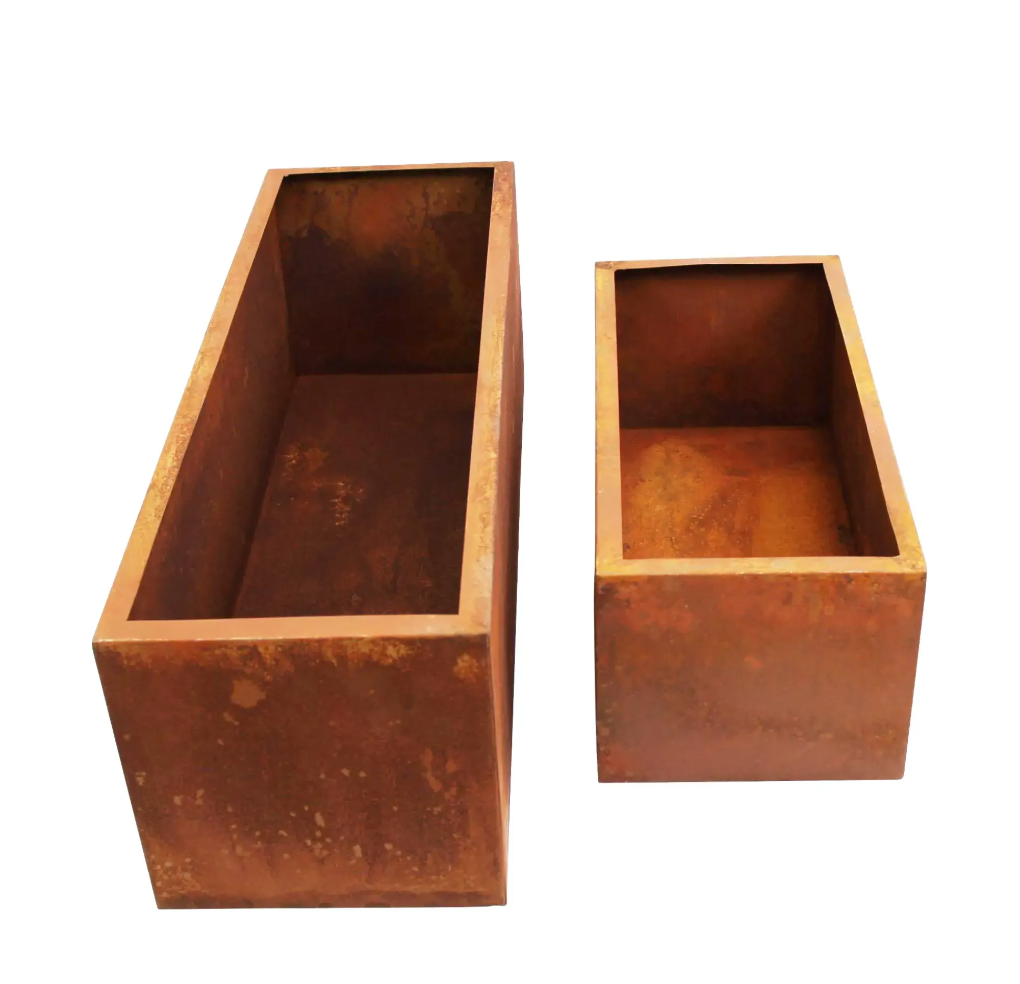 Pflanztöpfe|Frank Handels GmbH & Co. KG Pflanzer "Rost", 2er Set