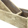 Pflanztöpfe|Frank Handels GmbH & Co. KG Pflanzkasten "Puro", 2er Set