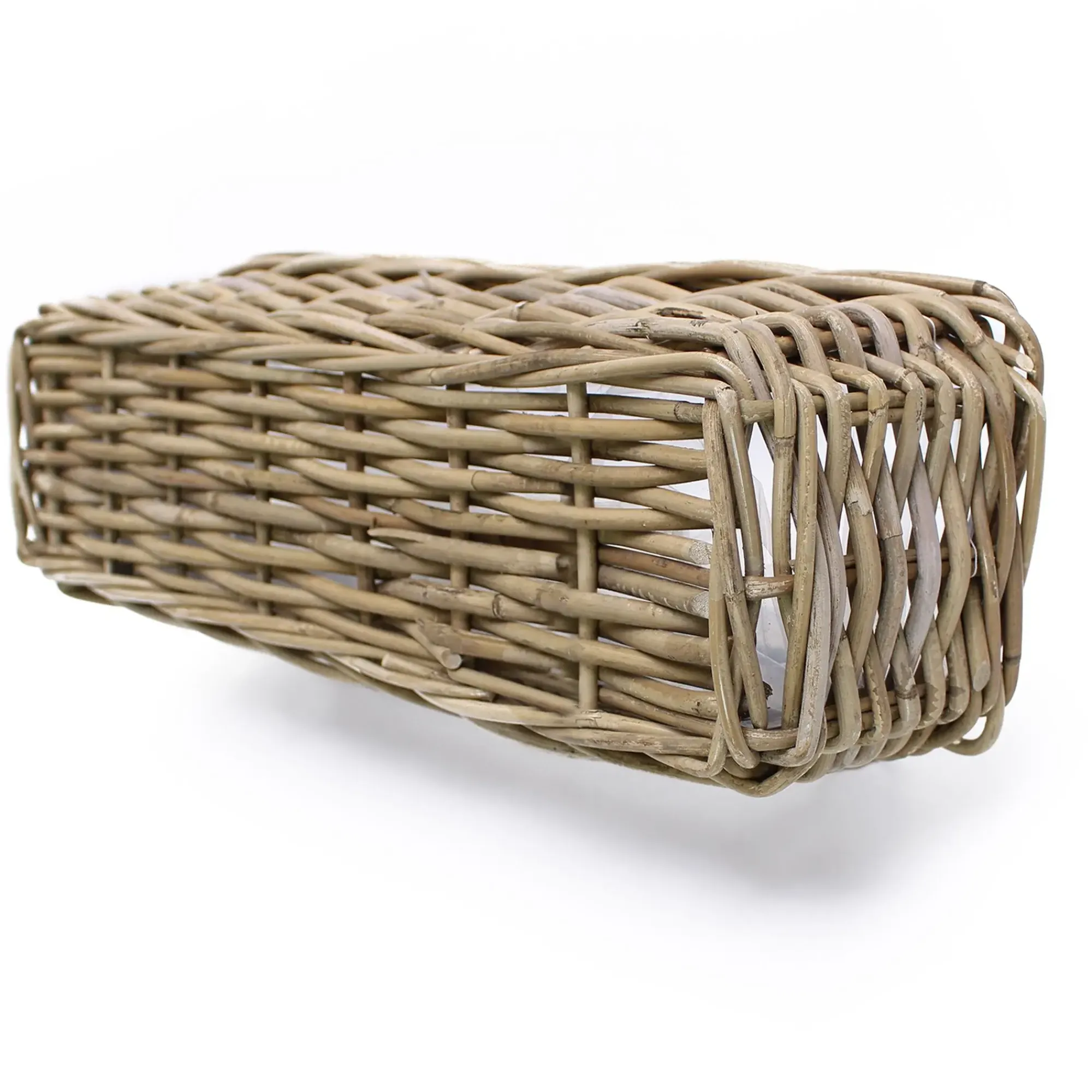 Herbstgarten|Pflanzkörbe|Frank Handels GmbH & Co. KG Pflanzkasten "Rattan", groß