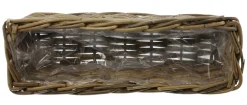 Herbstgarten|Pflanzkörbe|Frank Handels GmbH & Co. KG Pflanzkasten "Rattan", klein