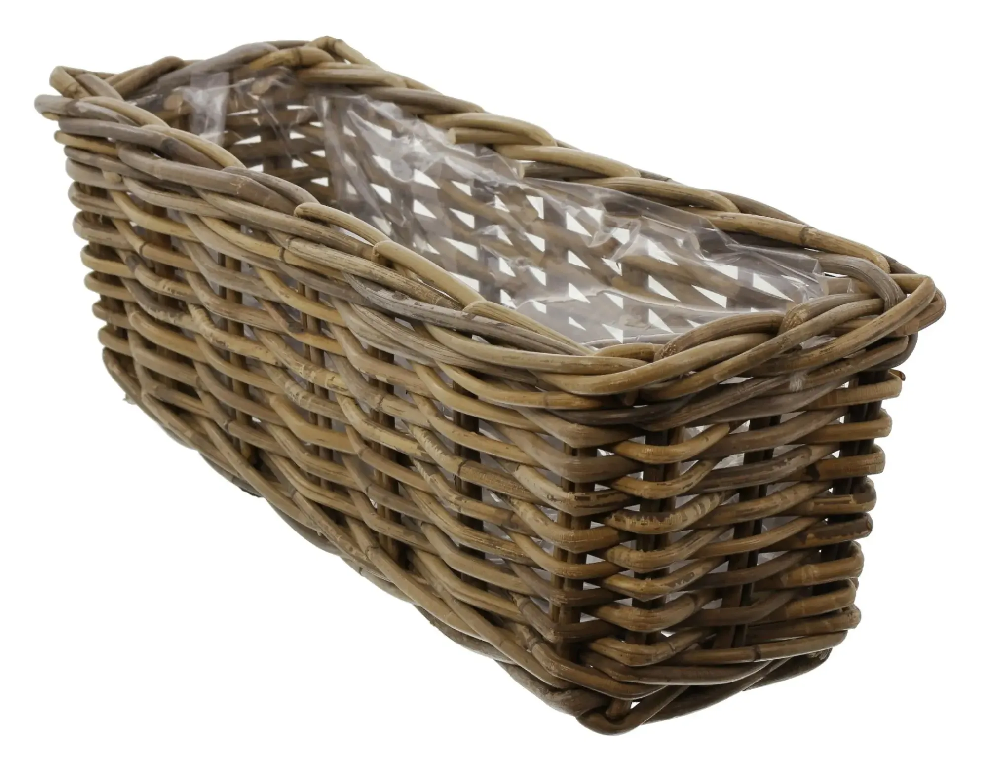Herbstgarten|Pflanzkörbe|Frank Handels GmbH & Co. KG Pflanzkasten "Rattan", klein