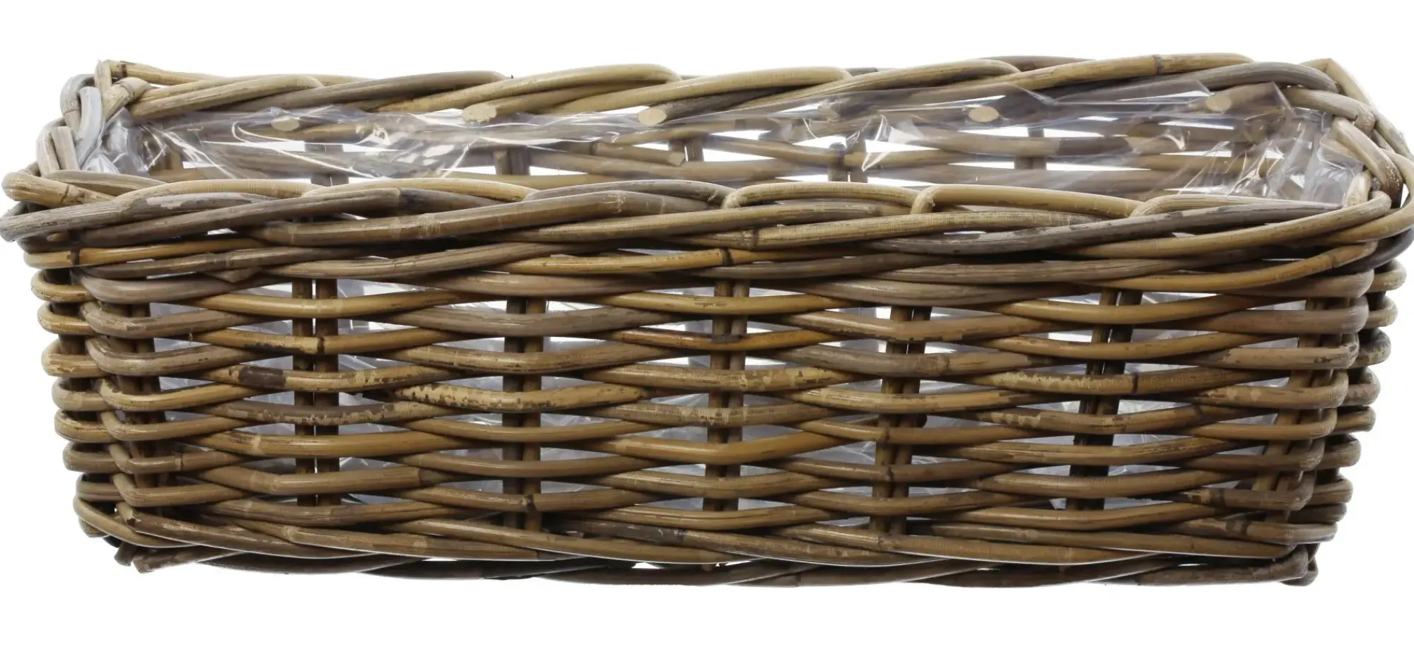 Herbstgarten|Pflanzkörbe|Frank Handels GmbH & Co. KG Pflanzkasten "Rattan", klein