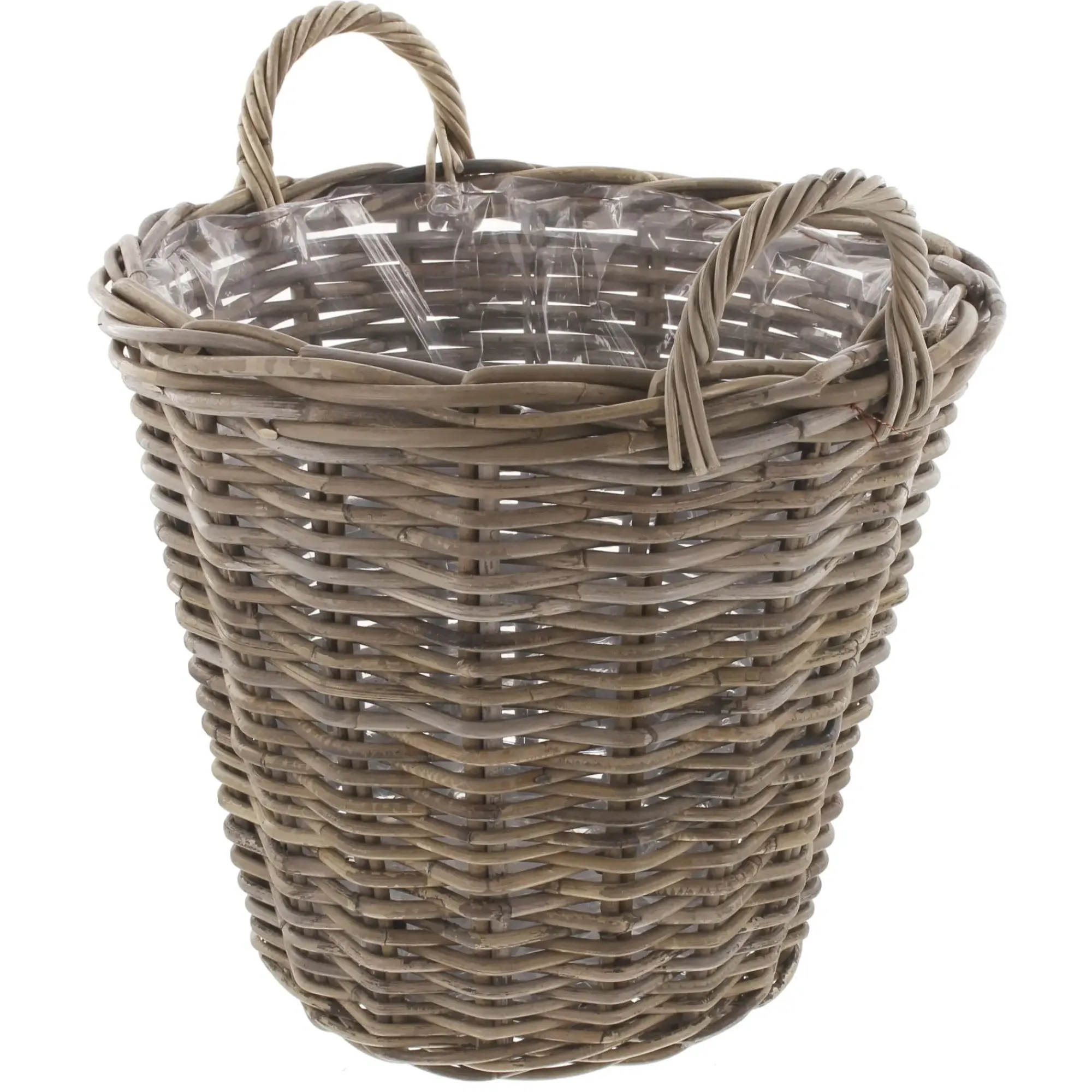 Herbstgarten|Füllkörbe & Universalkörbe|Frank Handels GmbH & Co. KG Pflanzkorb "Rattan", maxi